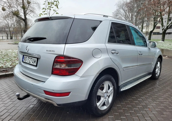 Mercedes-Benz ML cena 51900 przebieg: 263208, rok produkcji 2009 z Warszawa małe 781